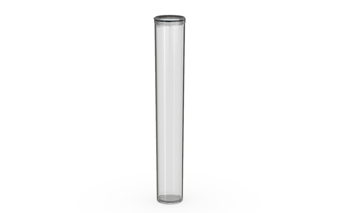 AVIATOR CR - POPCAP TUBE 116MM - TRANSLUCENT WITH CLEAR LID