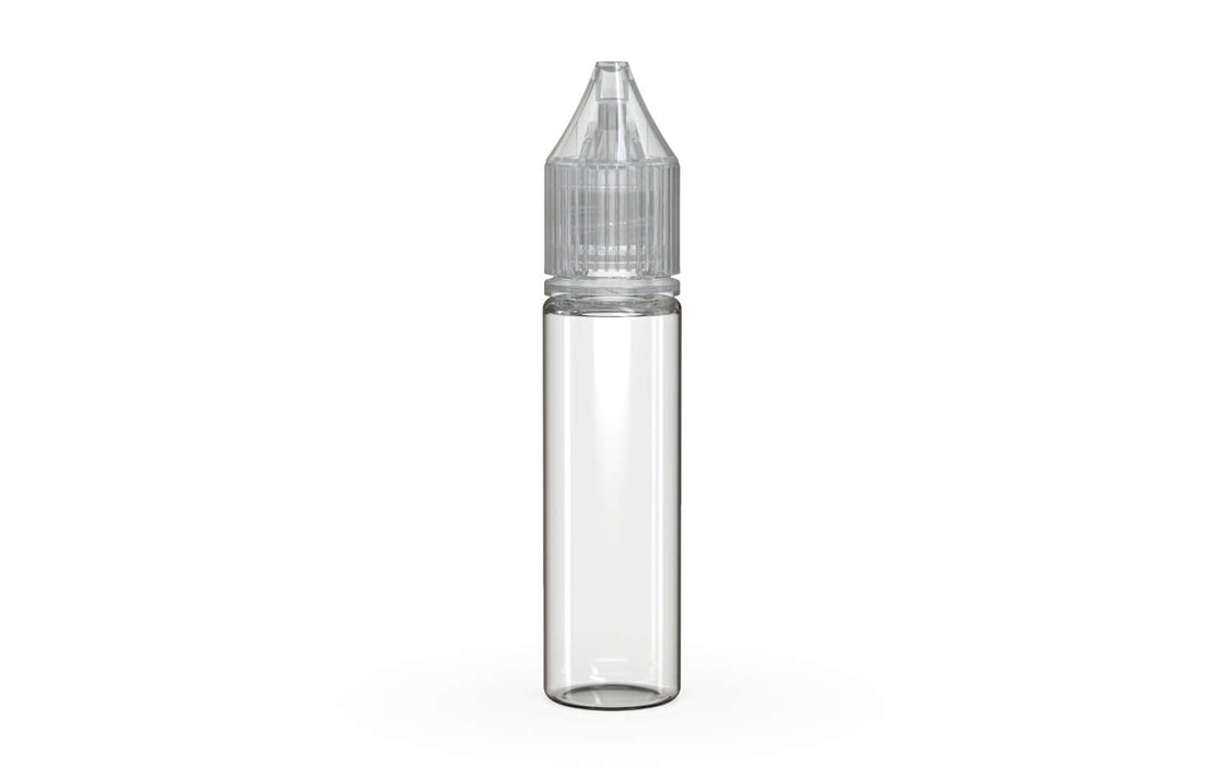 Chubby Gorilla - 20ML Production-Ready Unicorn Bottle - Clear Bottle / Clear Cap - V3