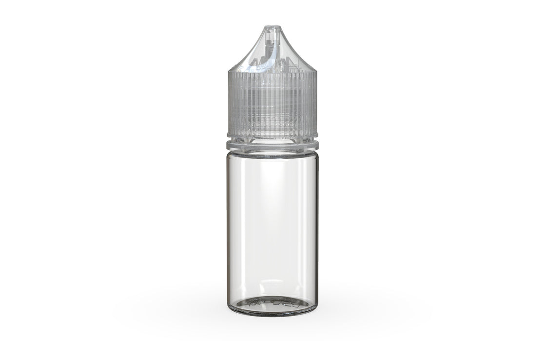 Chubby Gorilla - Garrafa Stubby Unicorn 30ML - Garrafa Transparente / Tampa Natural - V3