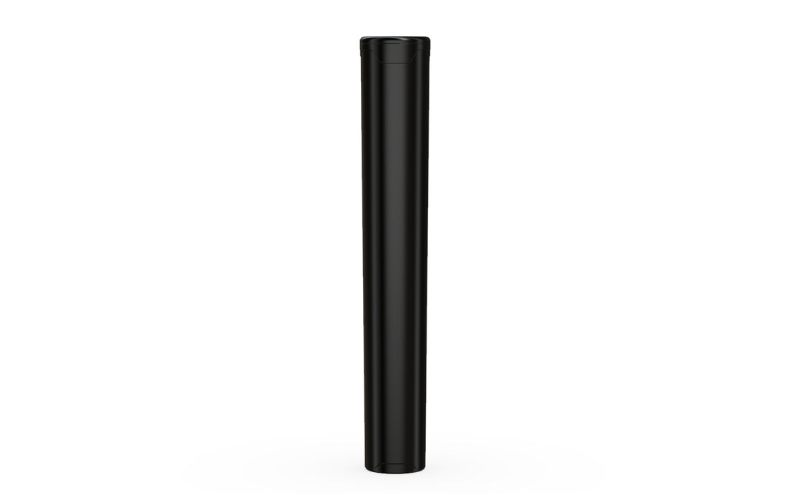 AVIATOR CR - POPCAP TUBE 116MM - OPAQUE BLACK WITH OPAQUE BLACK LID