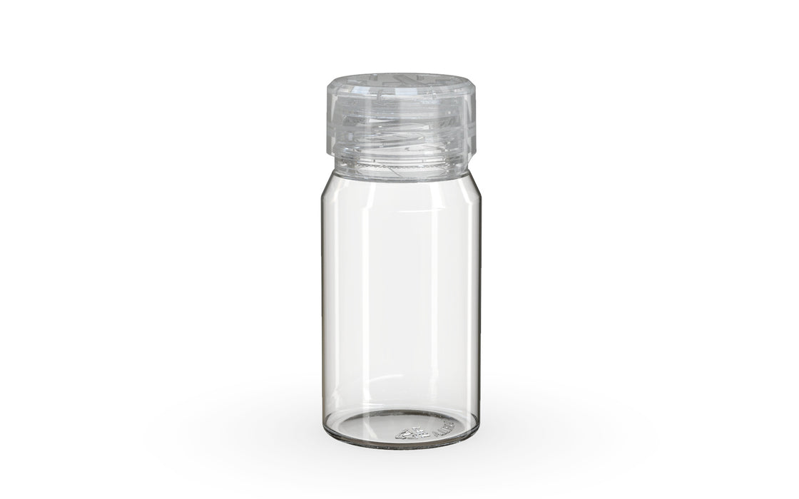 Chubby Gorilla Aviator Shot Bottle 60ml Mini - Clear bottle & Clear Cap