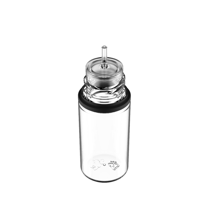 Chubby Gorilla Chubby Gorilla - 30ML Stubby Unicorn Bottle - Clear Bottle / Black Cap - V3