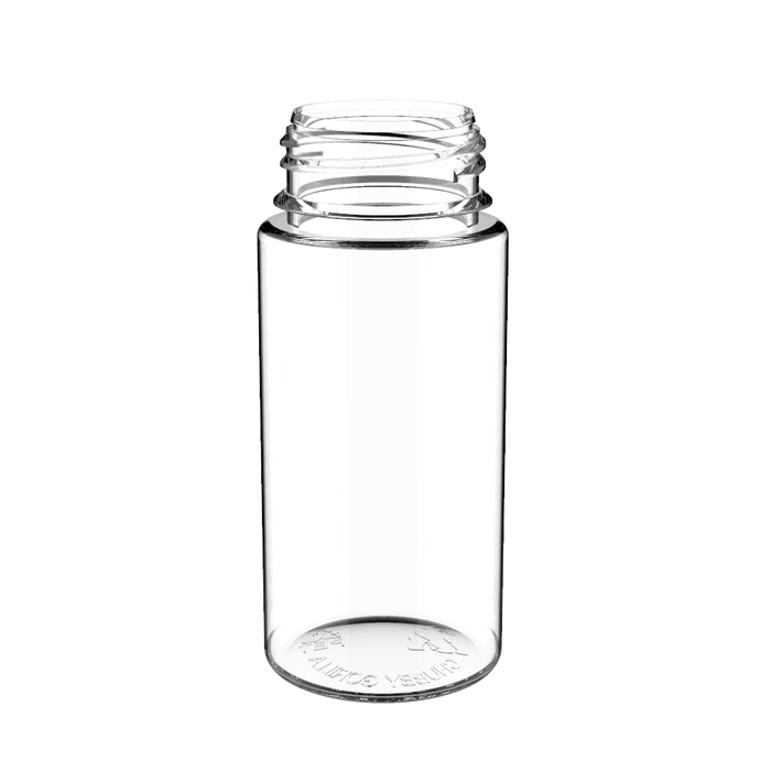 Chubby Gorilla Chubby Gorilla - 100ML Unicorn Bottle - Clear Bottle / White Cap - V3