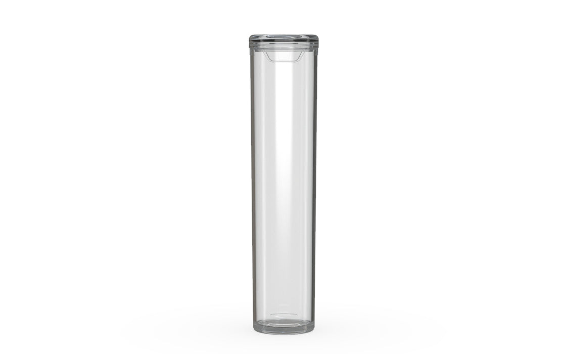 AVIATOR CR - POPCAP TUBE 78MM - TRANSLUCENT WITH CLEAR LID