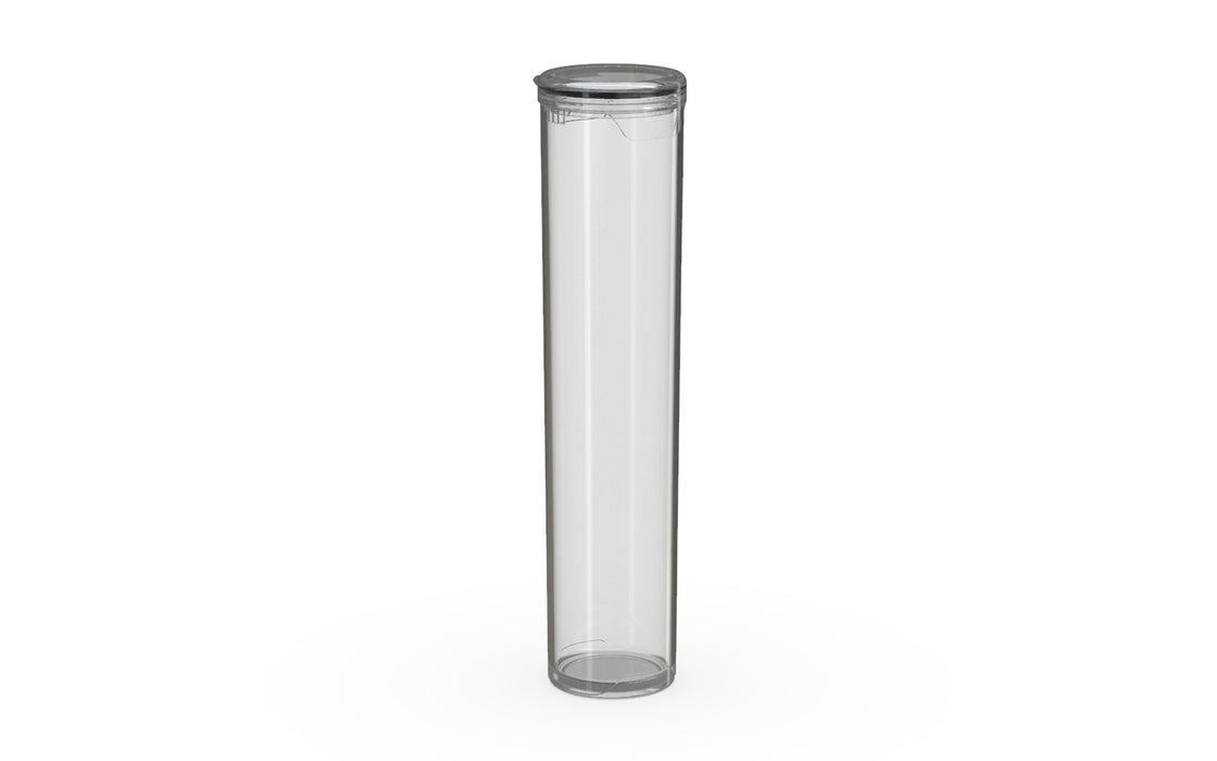 AVIATOR CR - POPCAP TUBE 78MM - TRANSLUCENT WITH CLEAR LID