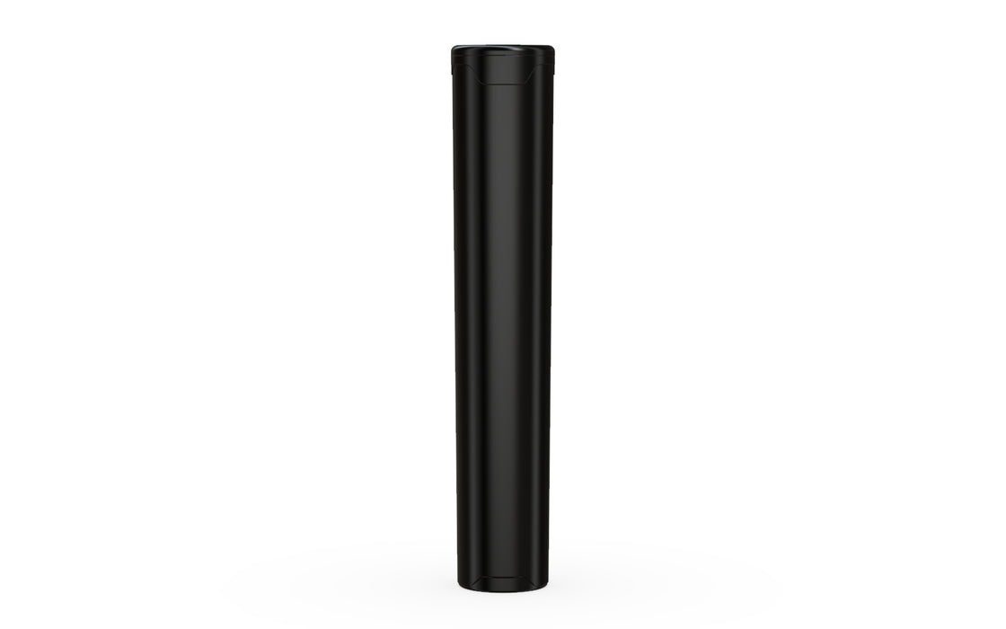 AVIATOR CR - POPCAP TUBE 98MM - OPAQUE BLACK WITH OPAQUE BLACK LID