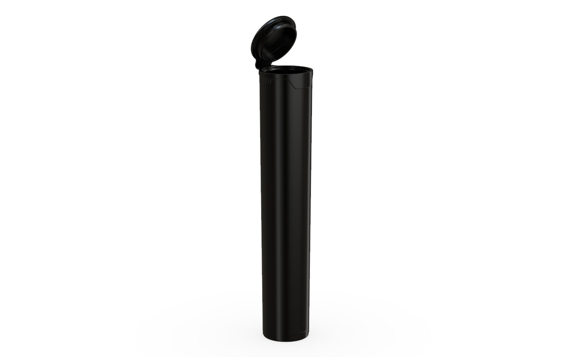 AVIATOR CR - POPCAP TUBE 98MM - OPAQUE BLACK WITH OPAQUE BLACK LID