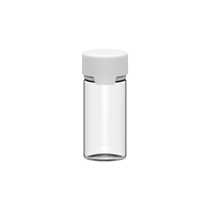 Chubby Gorilla - 100ML Aviator Bottle - Clear Natural Bottle / Opaque White Cap