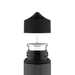Chubby Gorilla 60ML Stubby Unicorn Bottle - Black Transparent Bottle / Black Cap - V3 - Copackr.com