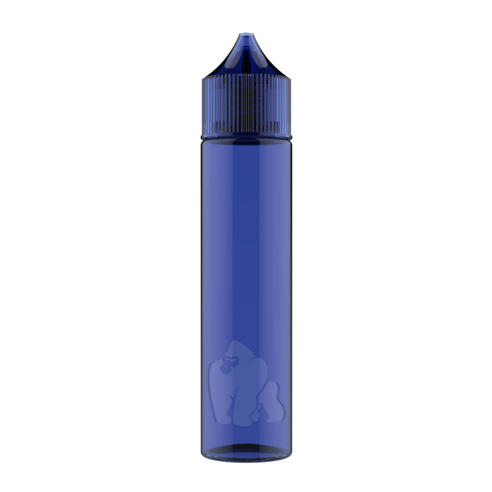 Chubby Gorilla - 60ML "SOFT" Unicorn Bottle - Transparent Blue - Copackr.com