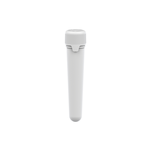 AVIATOR CR - TUBE 100MM WITH INNER SEAL & TAMPER - OPAQUE WHITE WITH OPAQUE WHITE LID - Copackr.com